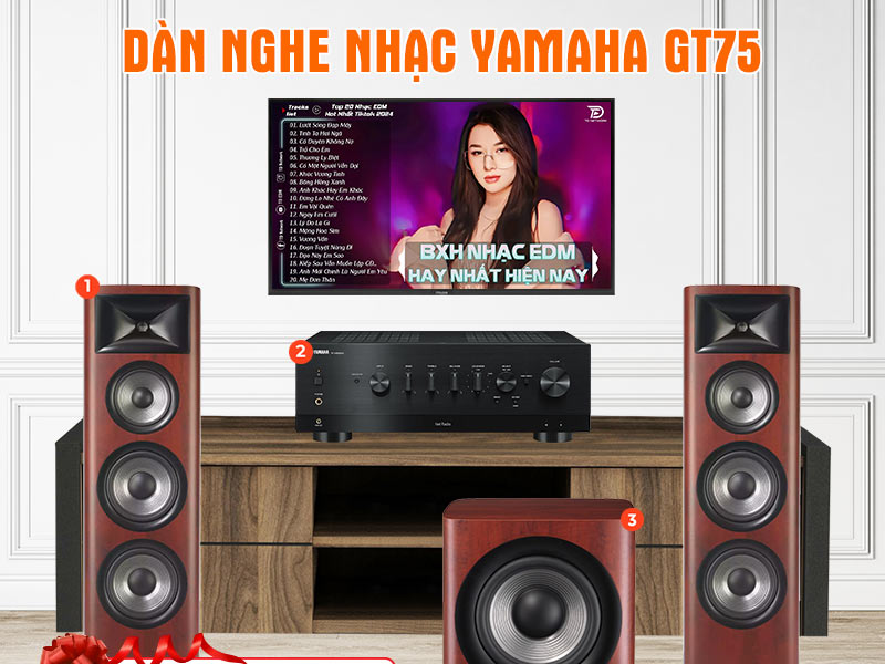 Dàn nghe nhạc Yamaha GT75 Dàn nghe nhạc Yamaha GT75