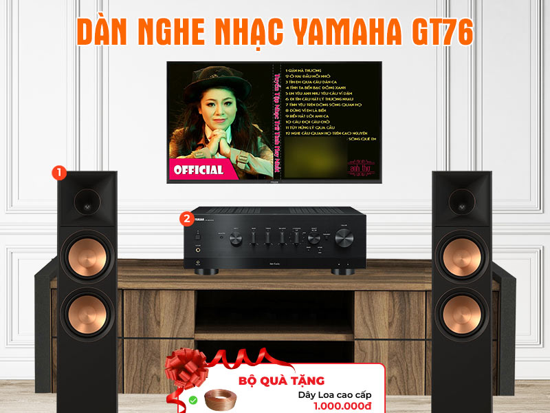 Dàn nghe nhạc Yamaha GT76 Dàn nghe nhạc Yamaha GT76