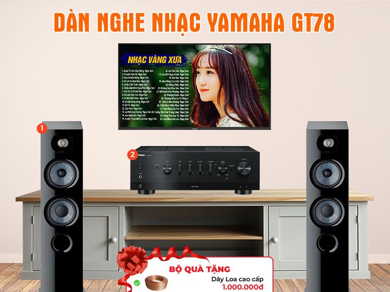 Dàn nghe nhạc Yamaha GT78