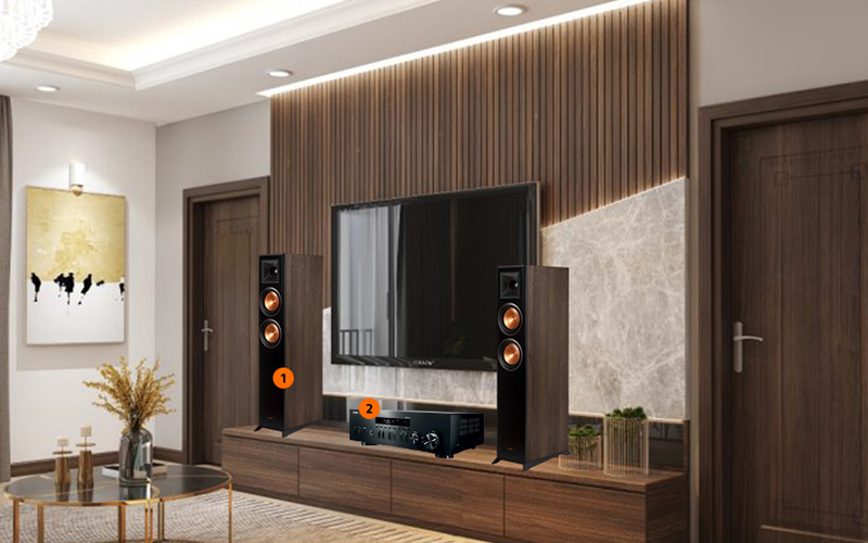 Dàn âm thanh nghe nhạc hd04