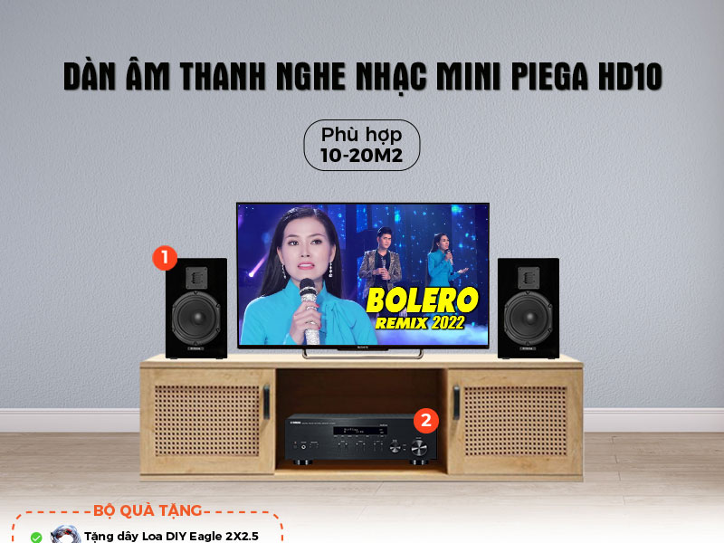 dàn âm thanh nghe nhạc HD10