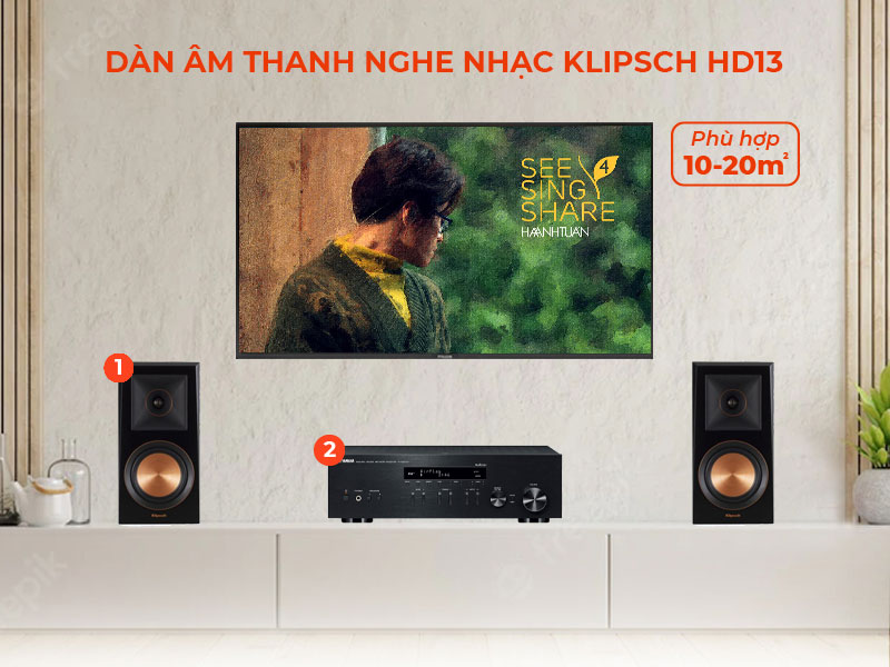 Dàn âm thanh nghe nhạc HD13
