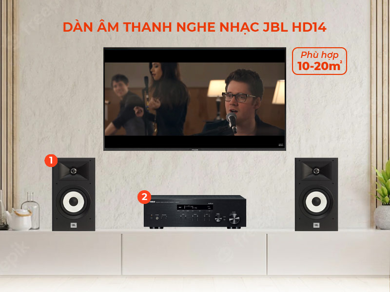 Dàn âm thanh nghe nhạc HD14 