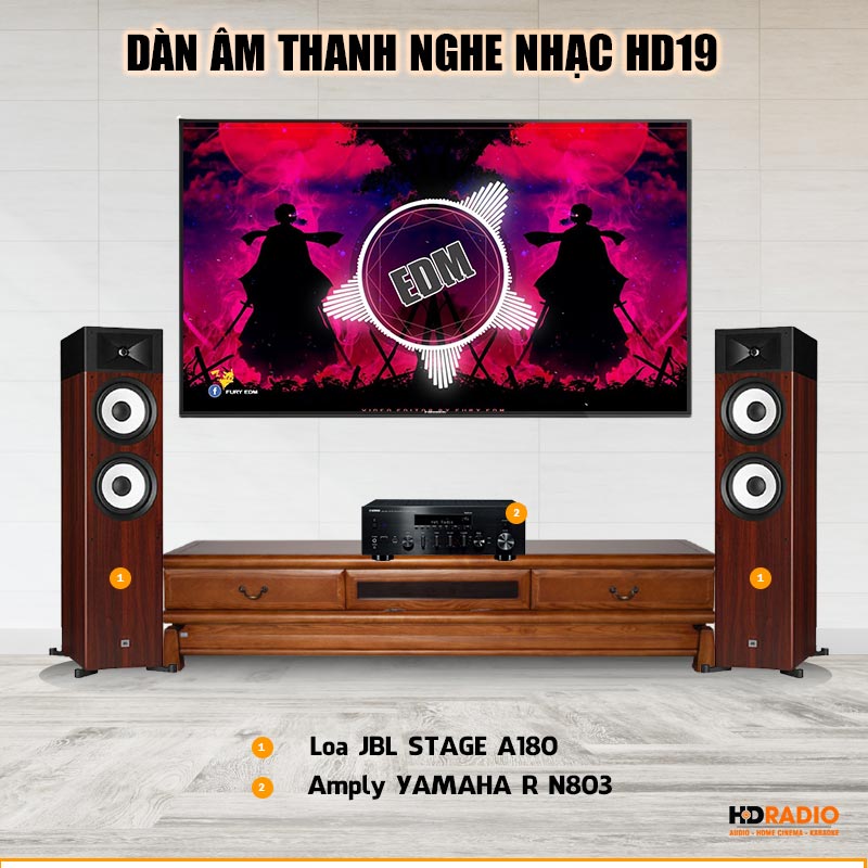 Dàn nghe nhạc JBL HD19