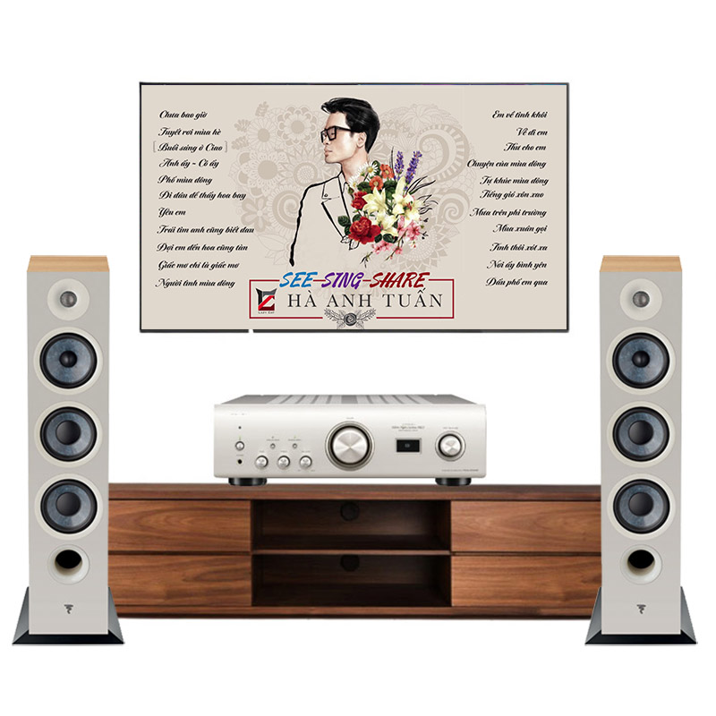 Dàn âm thanh nghe nhạc Trữ tình Focal, Denon HD21