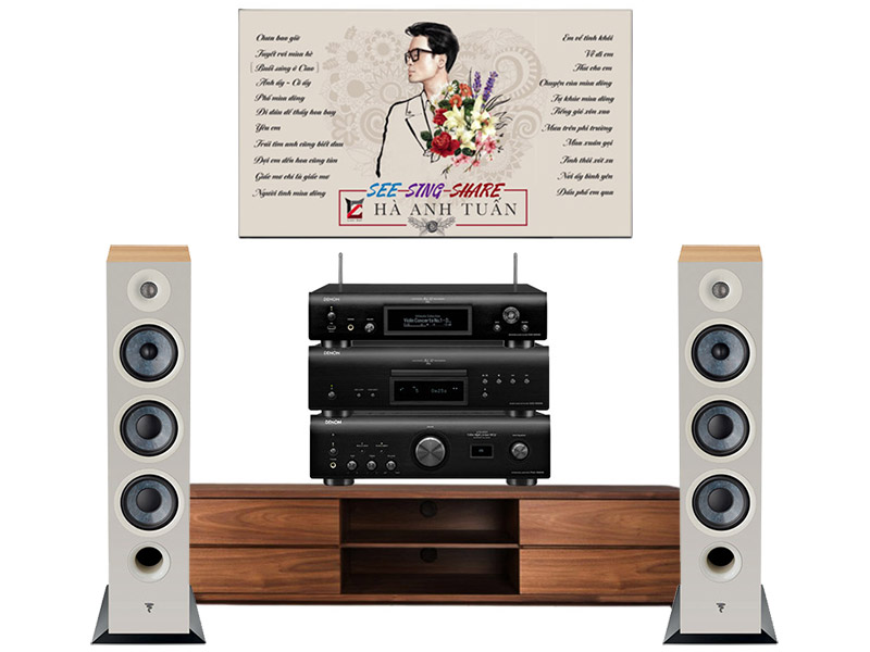 dàn nghe nhạc cao cấp Denon Focal HD22