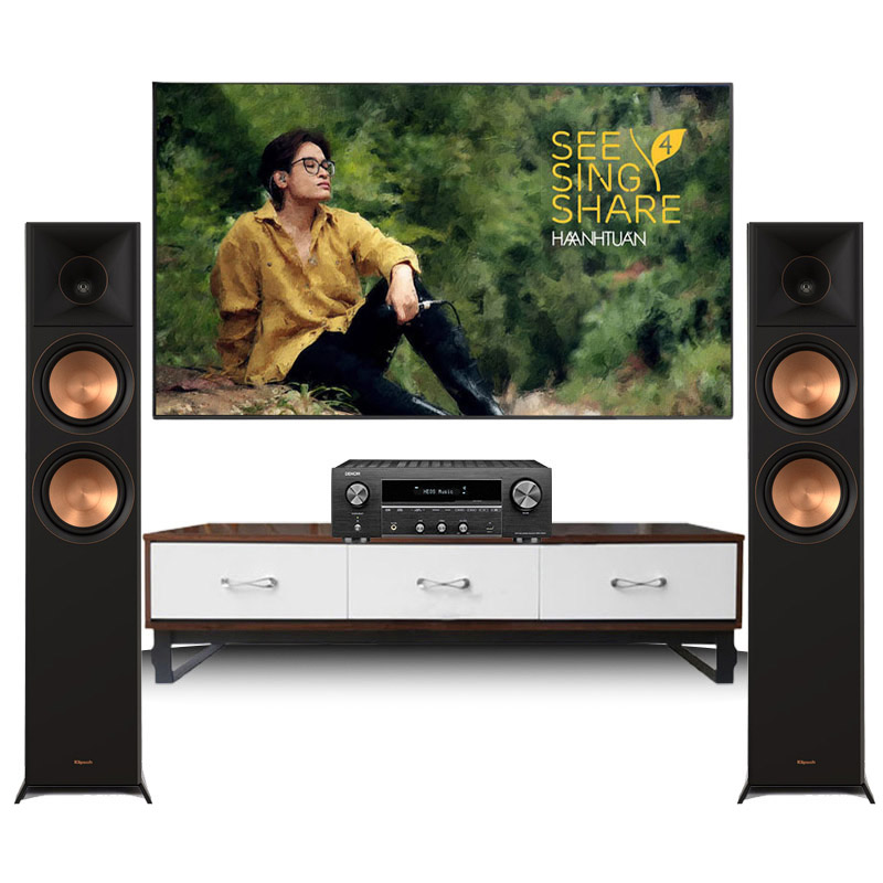 Dàn nghe nhạc cao cấp HD26 (Klipsch RP-6000F II, Denon DRA-800H)
