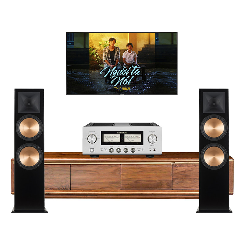 Dàn âm thanh nghe nhạc Hi-end Luxman HD51 (Klipsch RF7 III, Luxman L-550AX Mark II)
