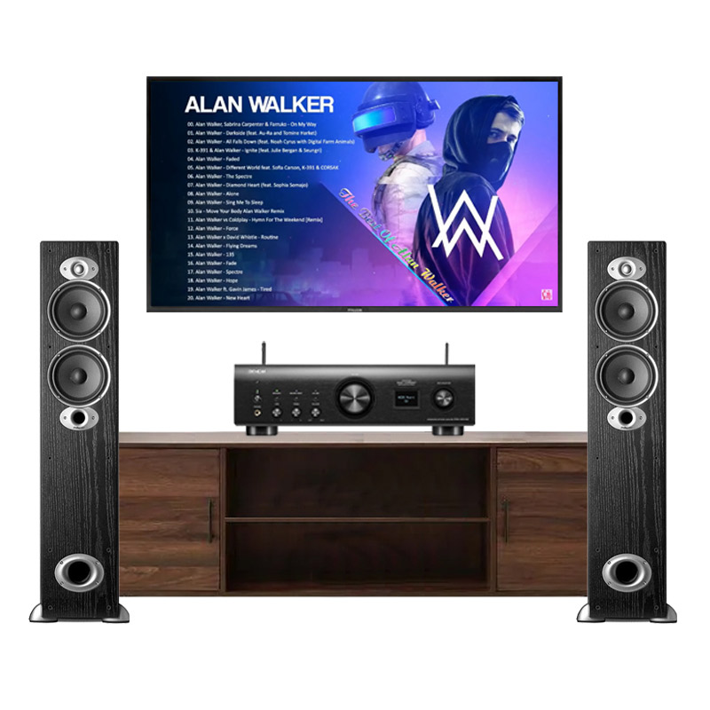 Dàn âm thanh nghe nhạc Denon HD54 (Polk Audio RTi A5, Denon PMA-900HNE)