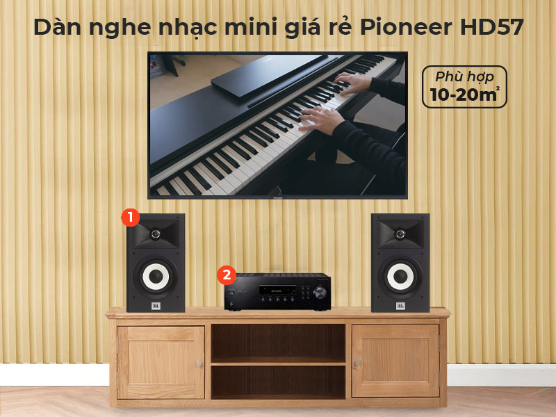 dàn nghe nhạc Mini HD57