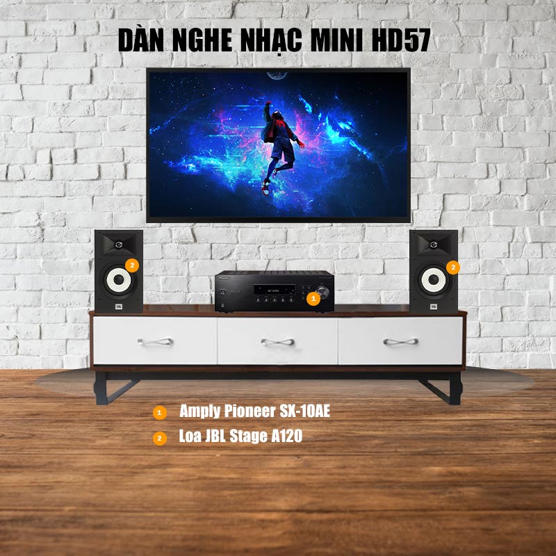 dàn nghe nhạc Mini HD57