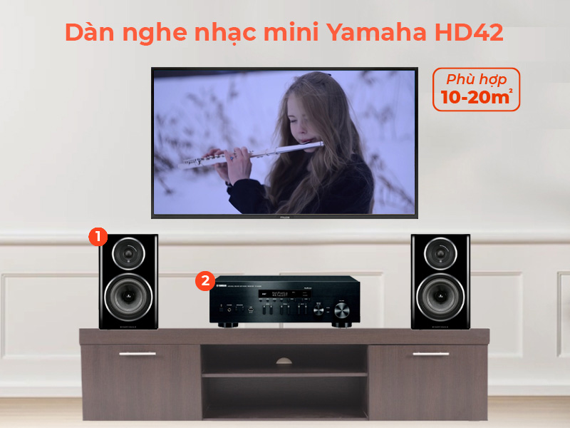 Dàn nghe nhạc Mini HD42