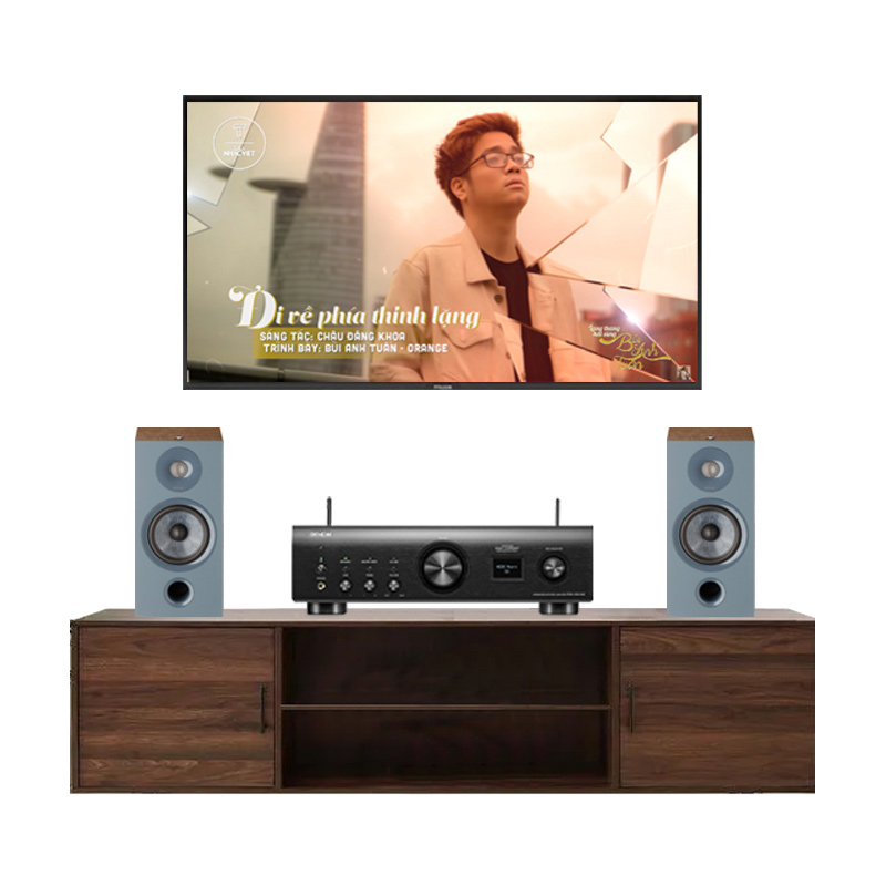 Dàn âm thanh nghe nhạc mini cao cấp Denon HD45 (Focal Chora 806, Denon PMA-900HNE)