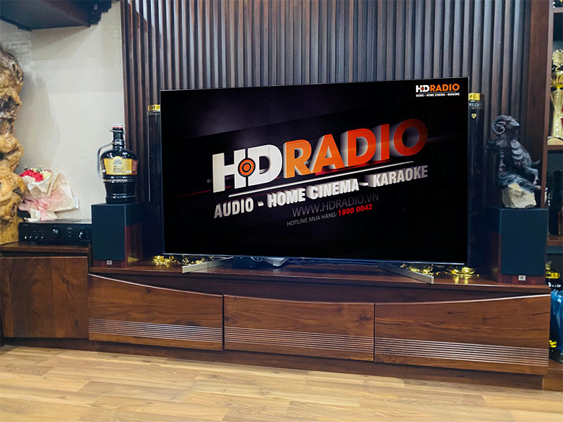 lắp dàn nghe nhạc JBL HD47 cho anh Minh ở Bắc Từ Liêm