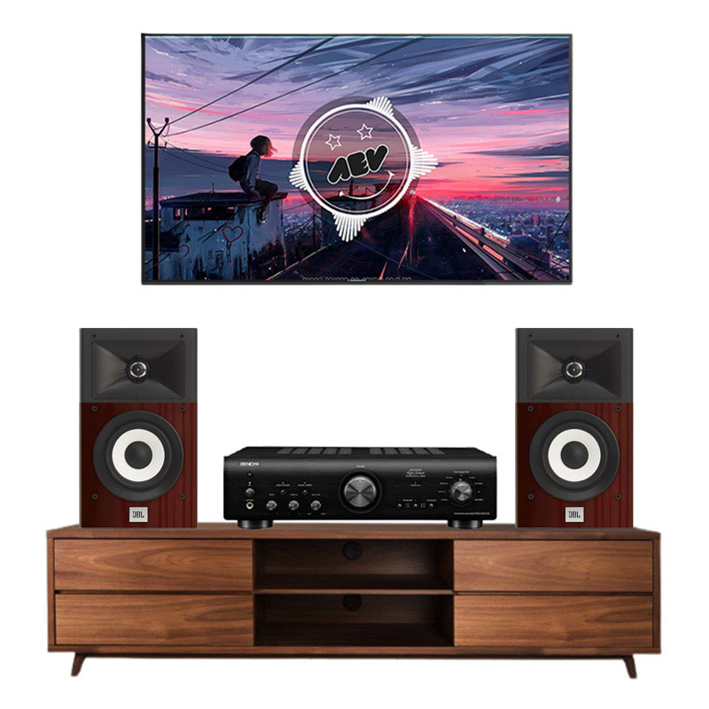 Dàn âm thanh nghe nhạc Mini giá rẻ JBL HD47 (Denon PMA600NE + JBL Stage A130)