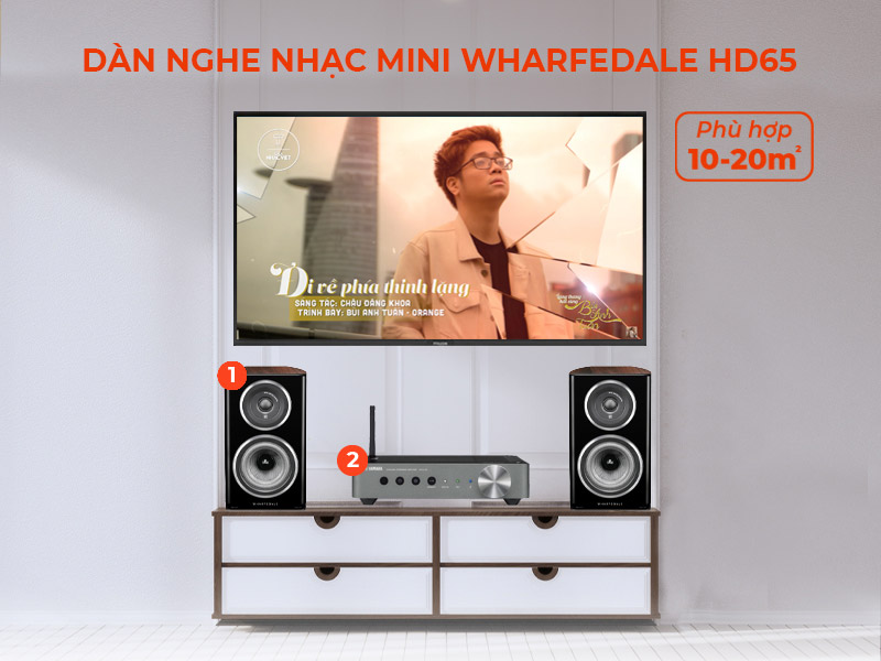 dàn nghe nhạc mini HD65