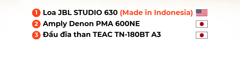 Dàn nghe nhạc có đầu đĩa than HD93