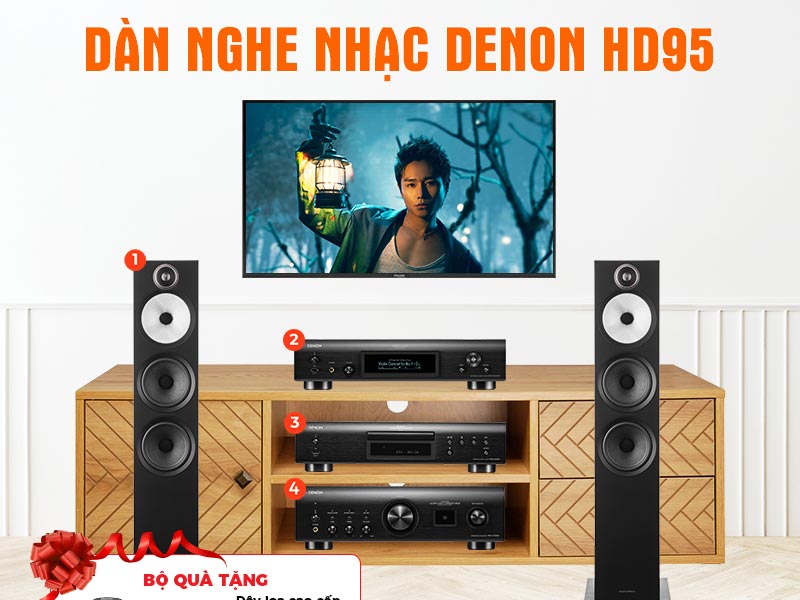Dàn nghe nhạc Denon HD95