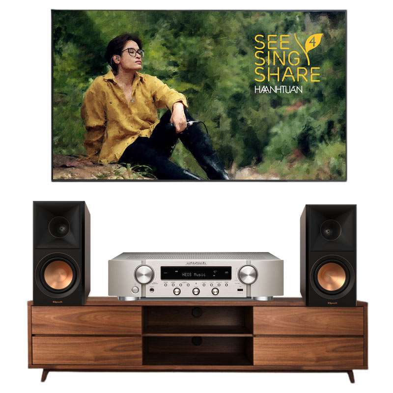 Dàn Nghe Nhạc Mini HD97 (Klipsch RP-500M II + Marantz NR1200)