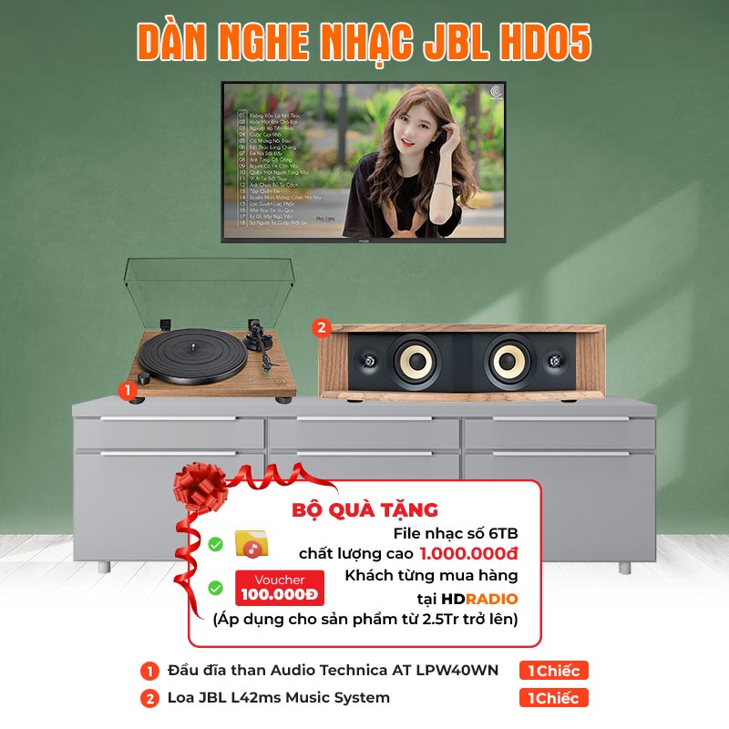 Dàn nghe nhạc JBL NH05 Dàn nghe nhạc JBL NH05