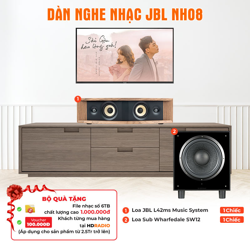 Dàn nghe nhạc JBL NH08 Dàn nghe nhạc JBL NH08