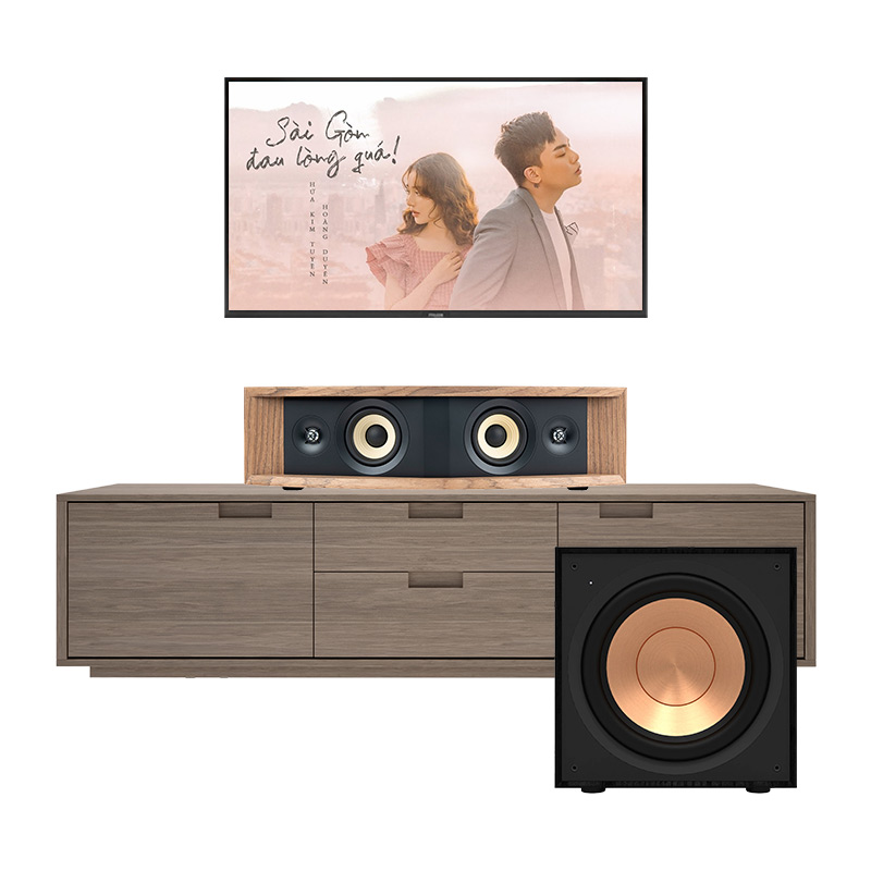 Dàn nghe nhạc JBL NH09 (JBL L42ms Music System, Klipsch R101SW)