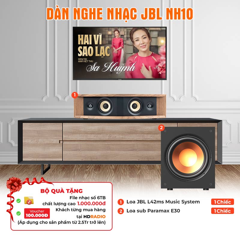 Dàn nghe nhạc JBL NH10 Dàn nghe nhạc JBL NH10