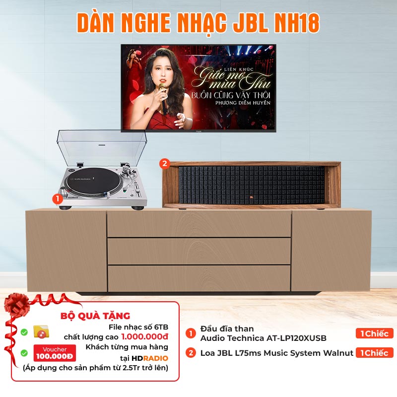 Dàn nghe nhạc JBL NH18 Dàn nghe nhạc JBL NH18
