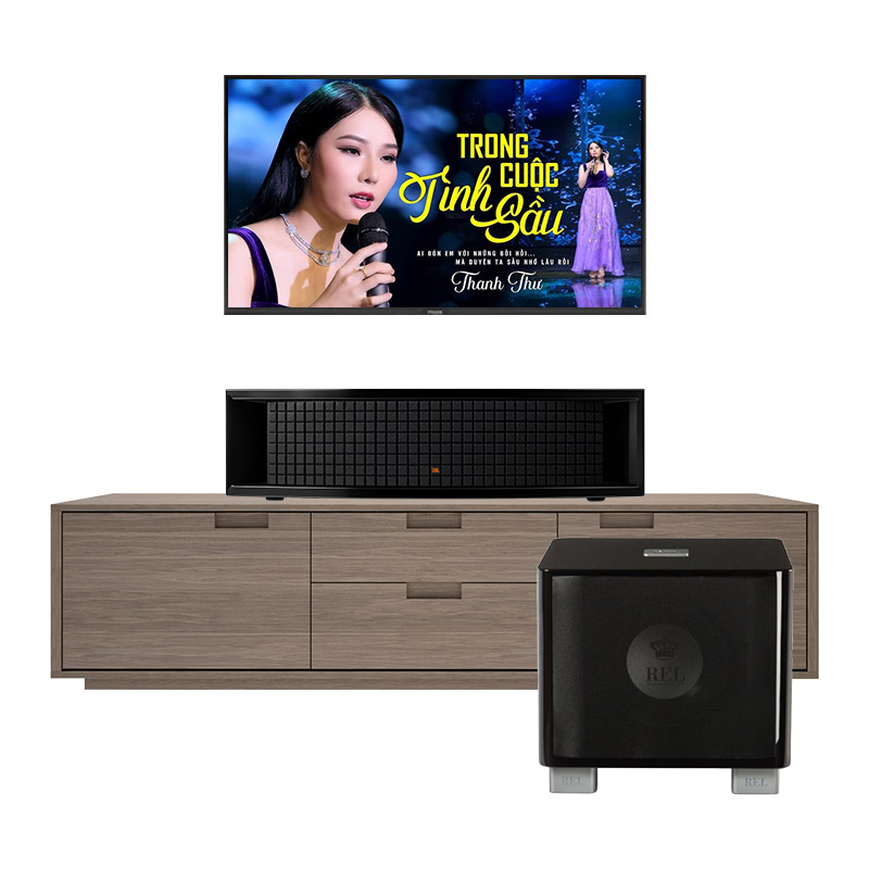 Dàn nghe nhạc JBL NH25 (JBL L75ms Music System màu Back, Rel T7X)