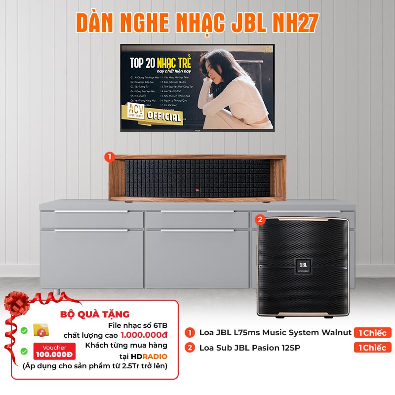Dàn Nghe nhạc JBL NH27 Dàn Nghe nhạc JBL NH27