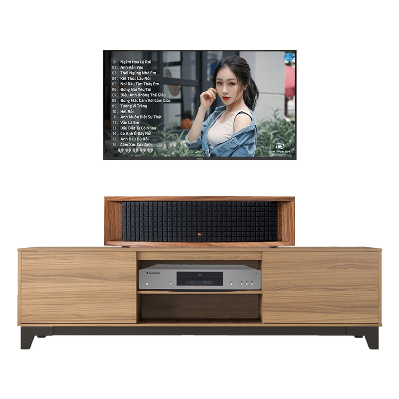 Dàn Nghe nhạc JBL NH33 (JBL L75ms Music System màu Walnut, Cambridge Audio CXC V2)