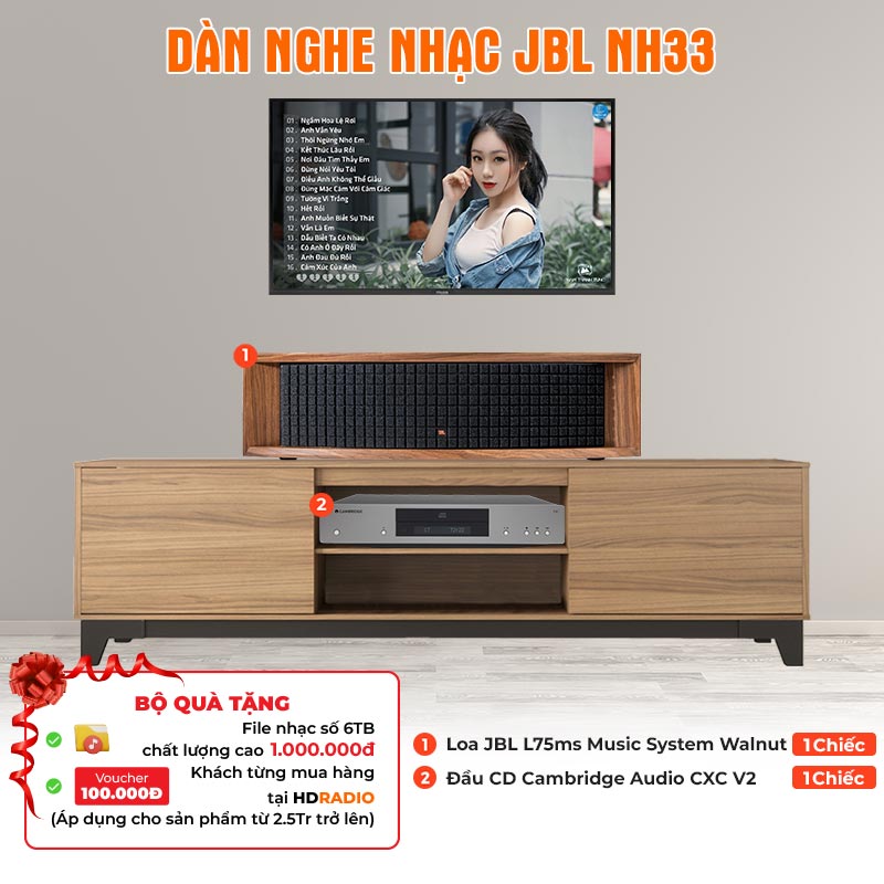 Dàn Nghe nhạc JBL NH33