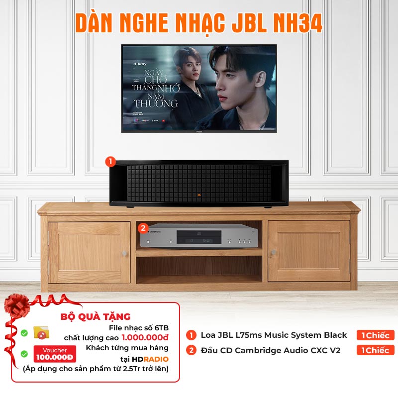Dàn Nghe nhạc JBL NH34