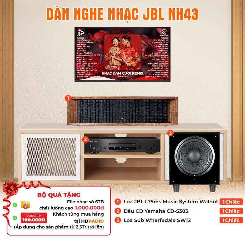 Dàn nghe nhạc JBL NH43
