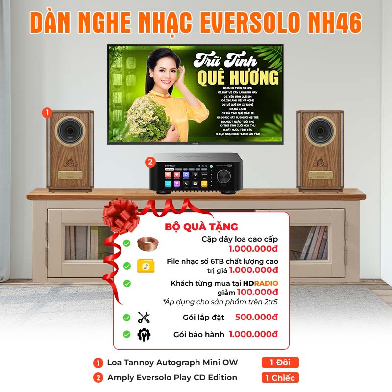 Dàn Nghe nhạc Eversolo NH46