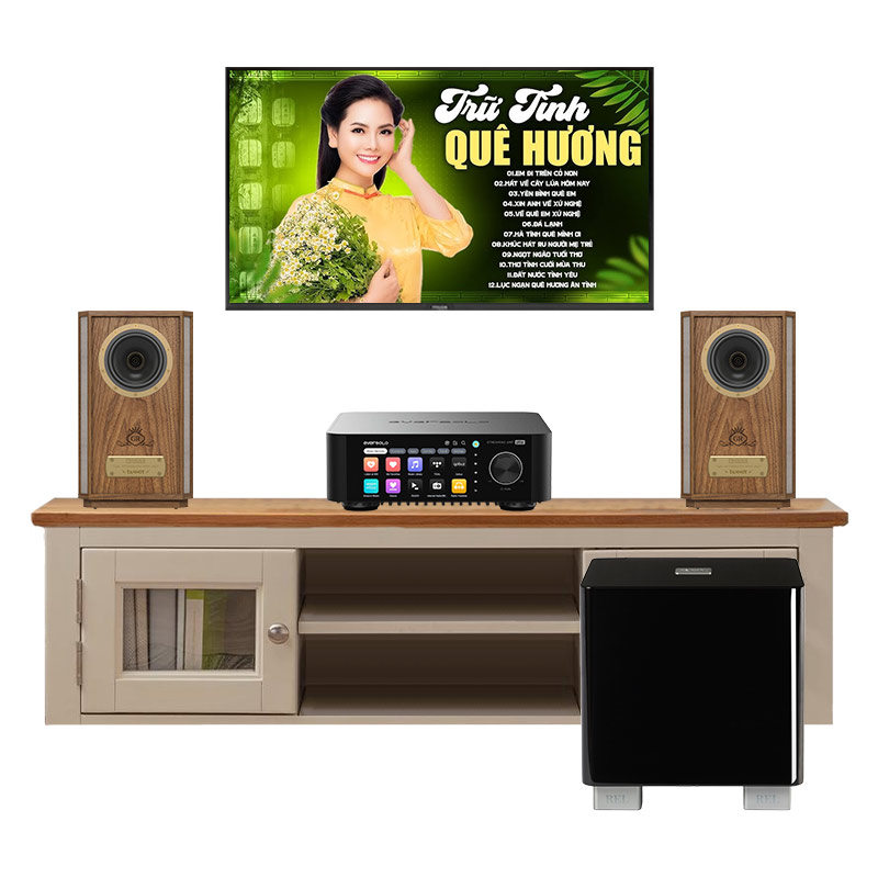 Dàn Nghe nhạc Eversolo NH47 (Tannoy AutoGraph Mini OW, Eversolo Play CD Edition, Rel T5X)