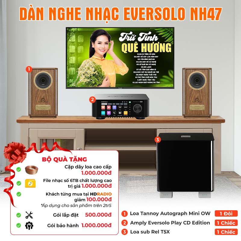 Dàn nghe nhạc Eversolo NH47