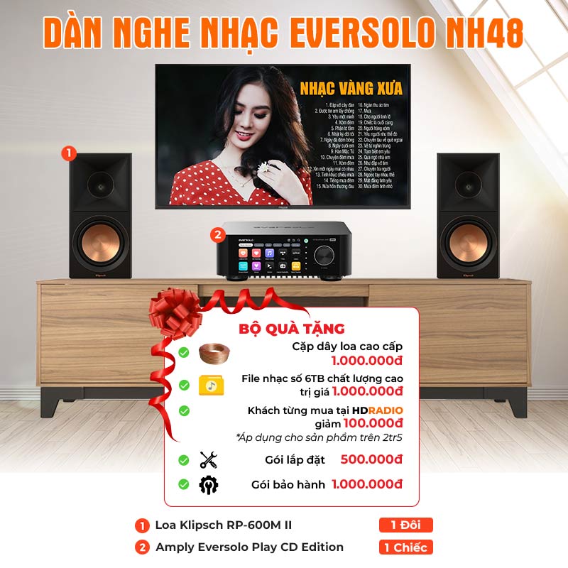 Dàn Nghe nhạc Eversolo NH48