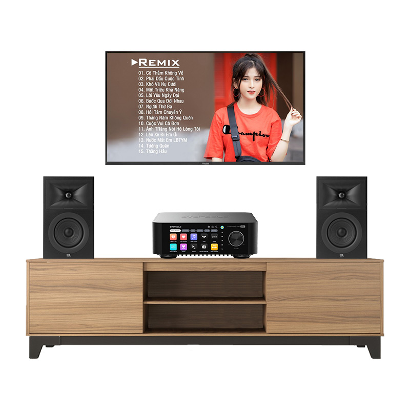 Dàn Nghe nhạc Eversolo NH49 (JBL Stage 250B, Eversolo Play CD Edition)