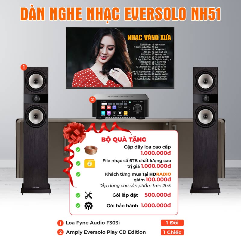 Dàn nghe nhạc Eversolo NH51
