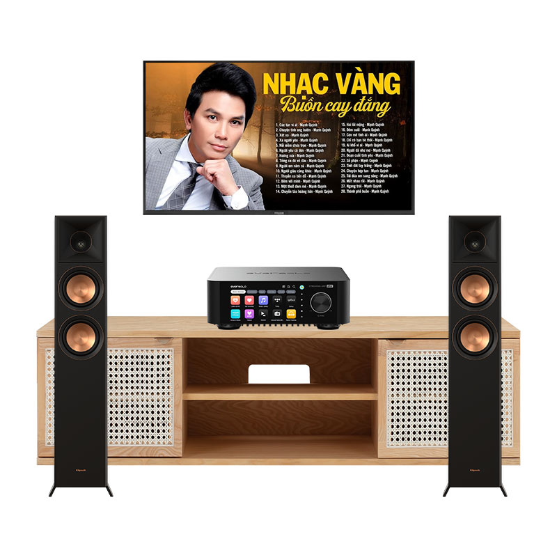 Dàn nghe nhạc Eversolo NH52 (Klipsch RP-5000F II, Eversolo Play CD Edition)