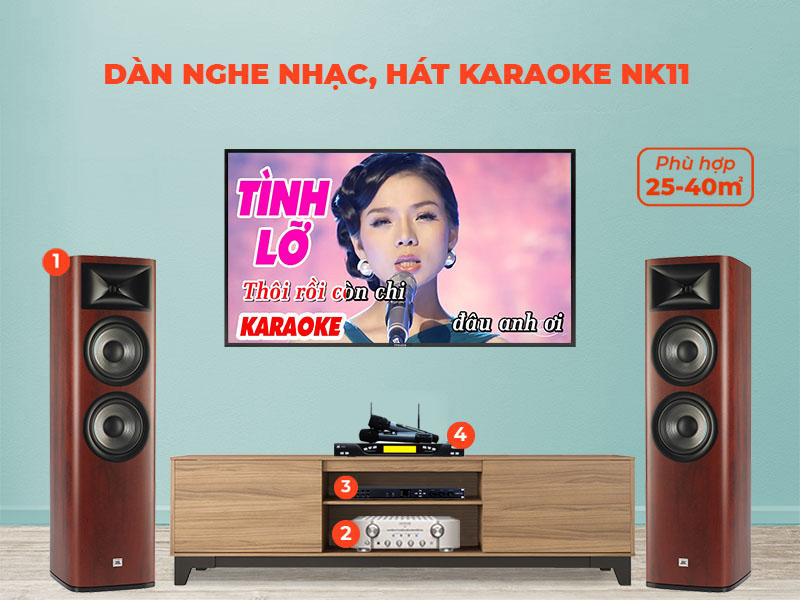 dan nghe nhac va hat karaoke nk11