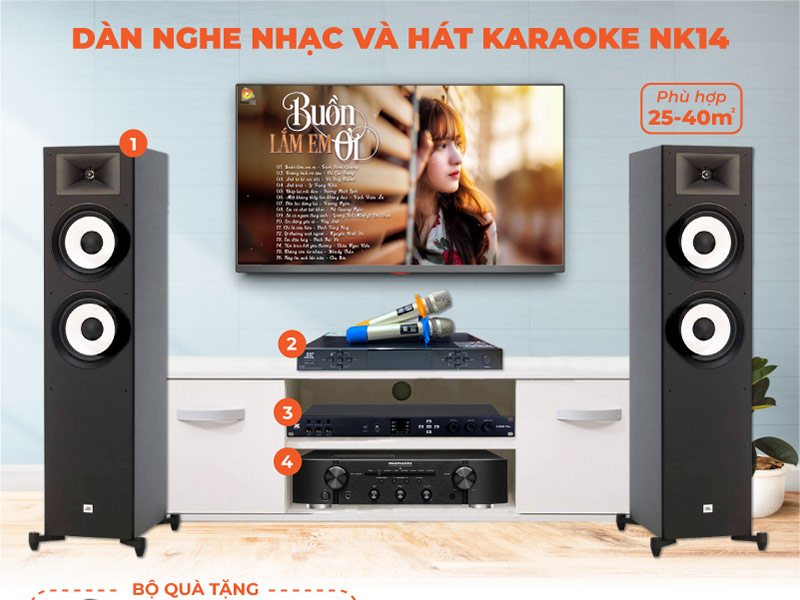 dan nghe nhac va hat karaoke NK14