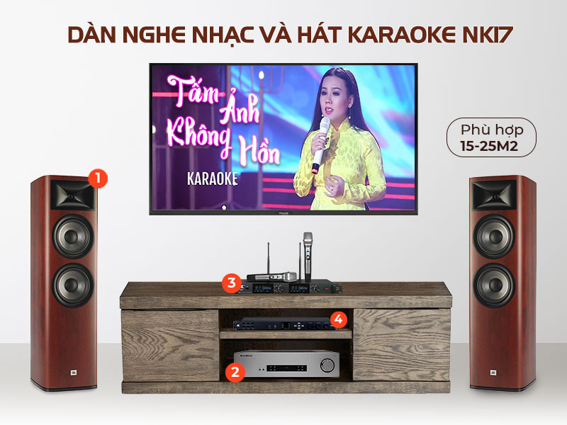 dan nghe nhac va hat karaoke cao cap nk17
