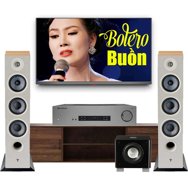 Dàn nghe nhạc có sub Cambridge NN12 (Focal 826 + Cambridge CXA 61 + Sub Rel T7X) Dàn nghe nhạc có sub Cambridge NN12 (Focal 826 + Cambridge CXA 61 + Sub Rel T7X)