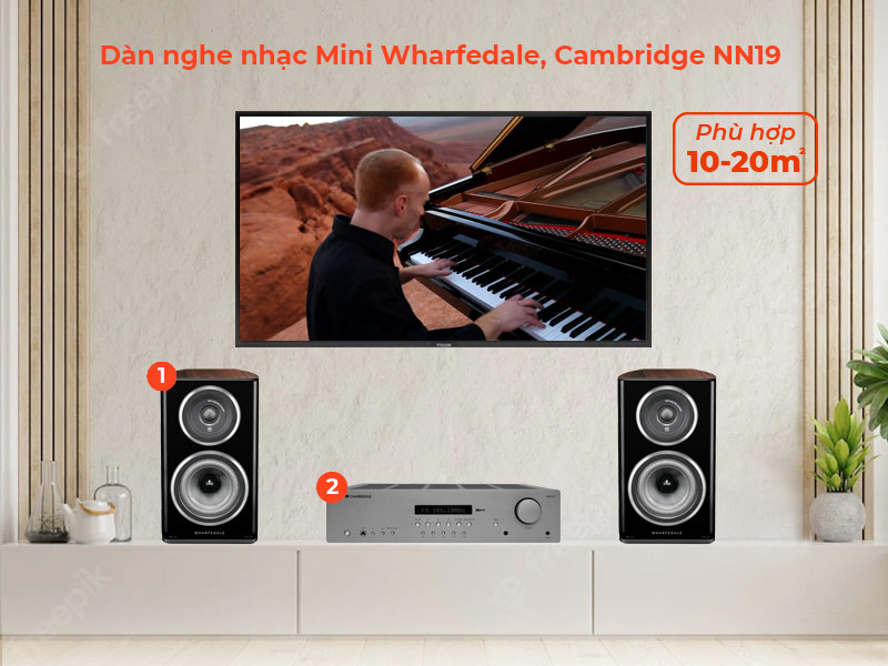 dàn nghe nhạc NN19