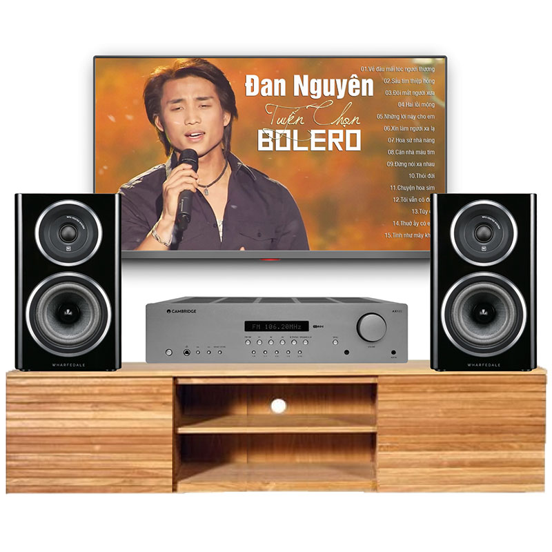 Dàn nghe nhạc Mini Wharfedale, Cambridge NN19 (Wharfedale Diamond 11.1, Cambridge AXR85)