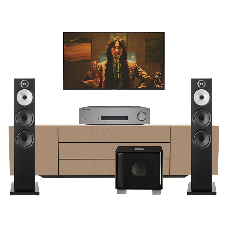 Dàn nghe nhạc B&W, Cambridge NN21 (B&W 603 S3 + Cambridge CXA 81 + Sub rel)