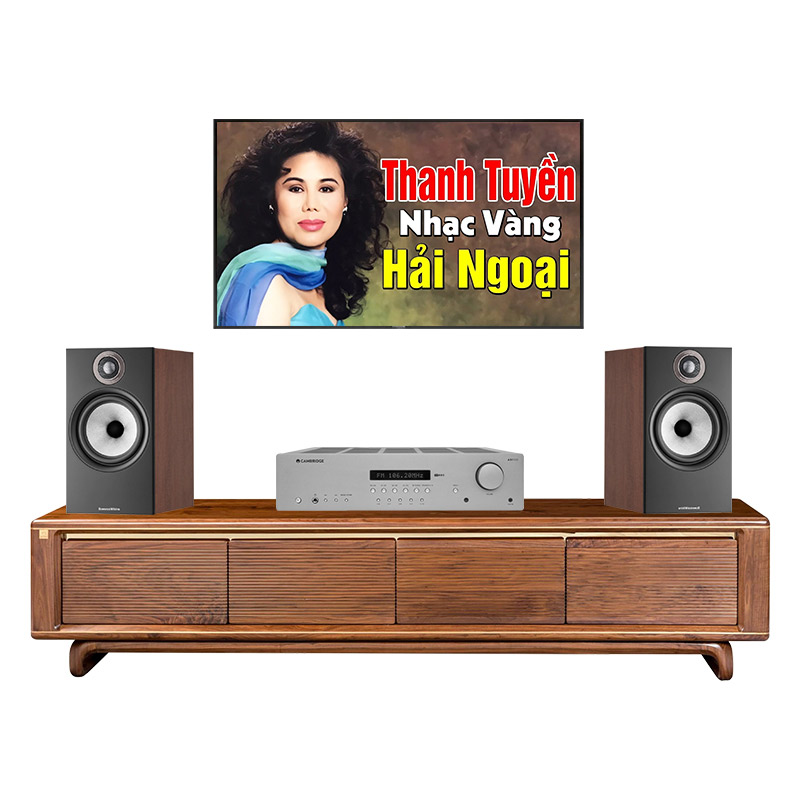 Dàn nghe nhạc Mini B&W, Cambridge NN32 (B&W 606 S3, Cambridge AXR100)