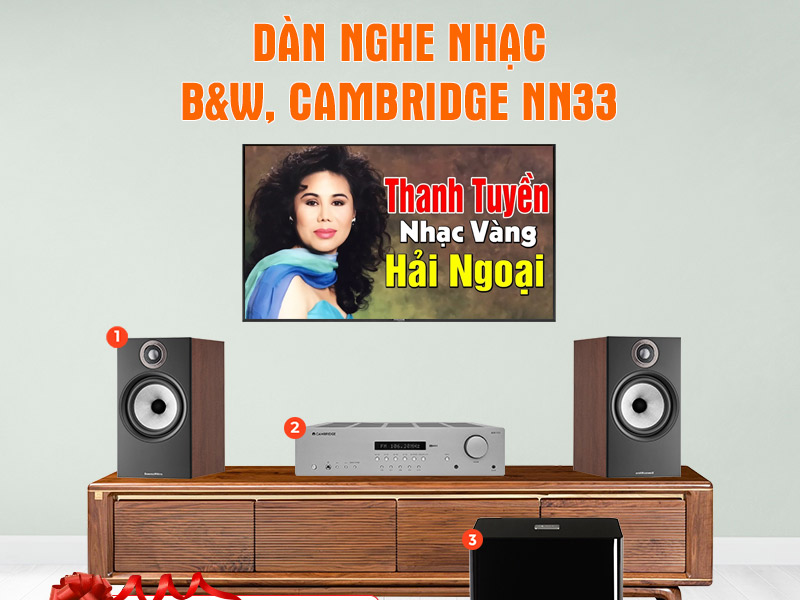 Dàn nghe nhạc NN33